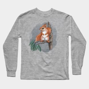 Cute squirrel Long Sleeve T-Shirt